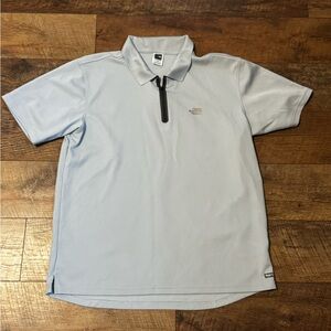 The North Face Light Grey Polo Shirt